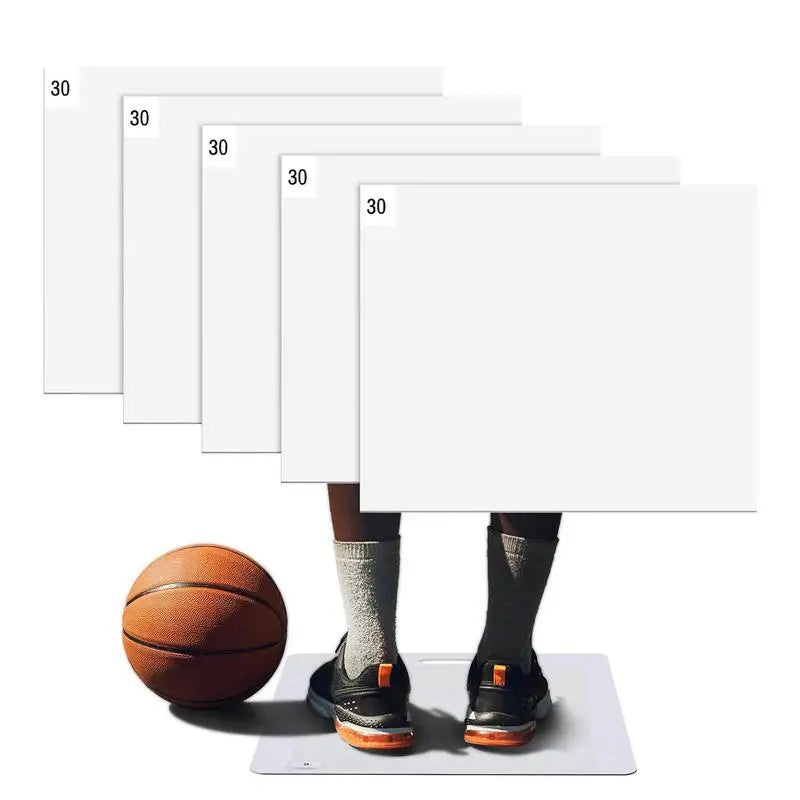 15x18in Basketball Sticky Adhesive Mat Basketball Grip Mat Slipp Nott Basketball Traction Mat Replaceable Sheets Sticky Pad